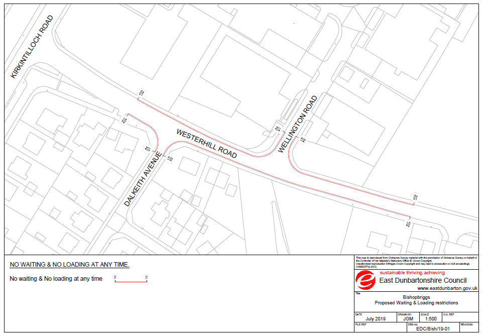 dalkeith avenue map