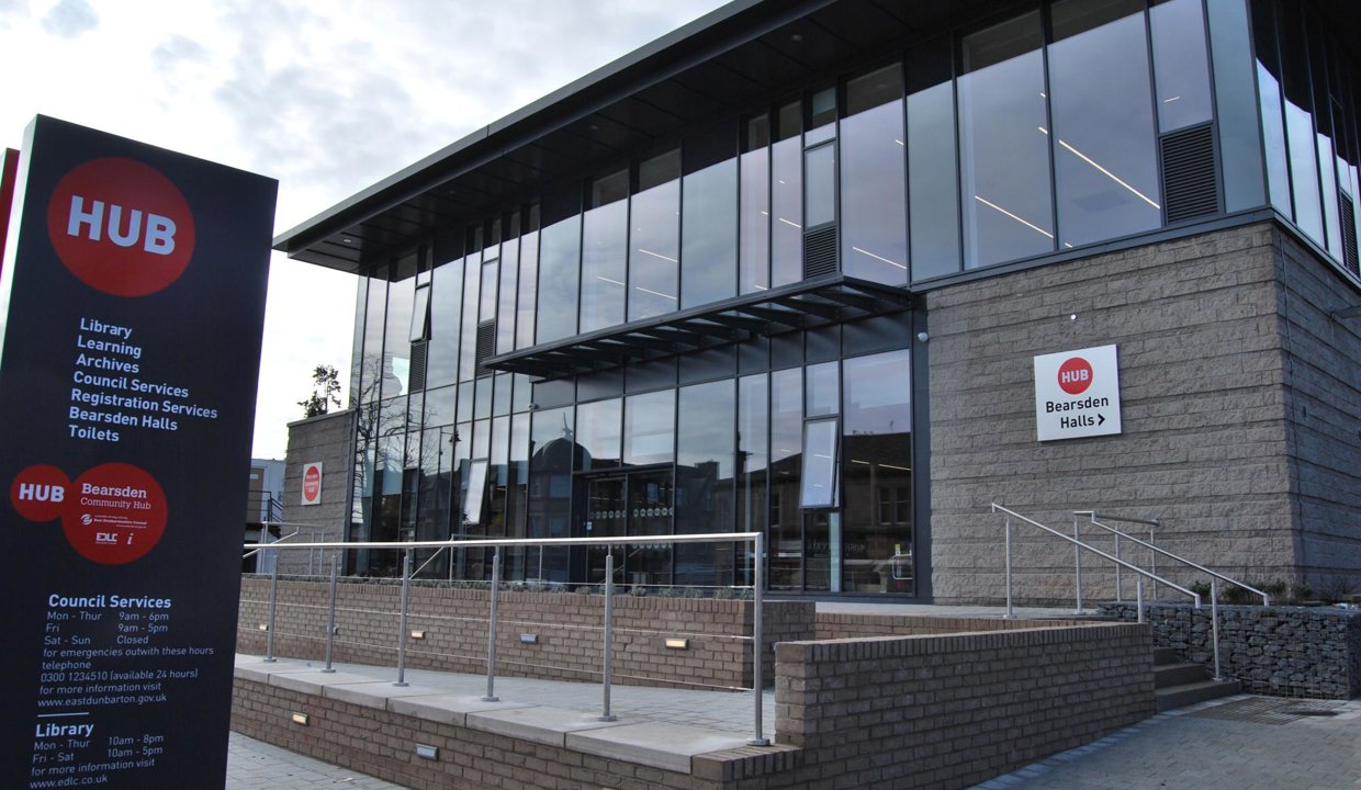 Outside of bearsden hub